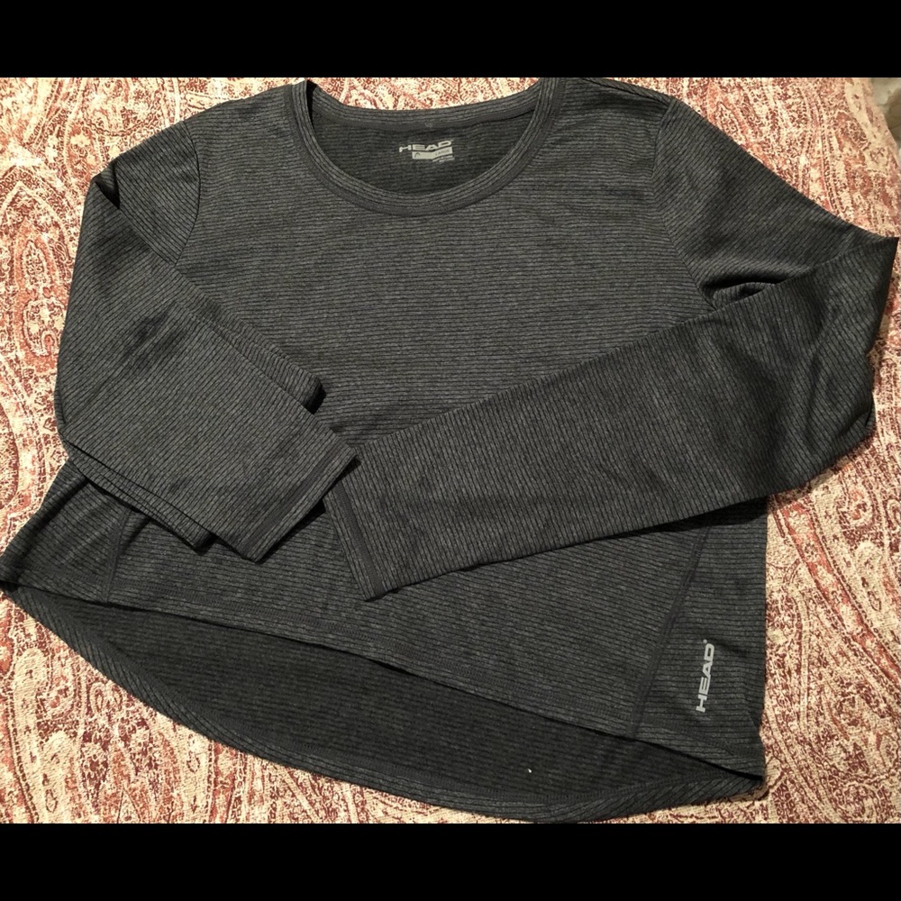 Charcoal athletic shirt
